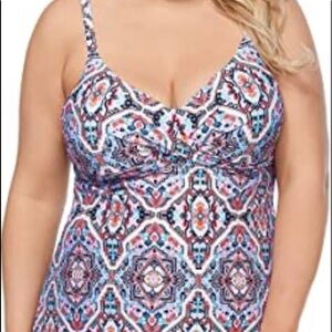 RAISINS Curve Aries Tankini Swimsuit Top